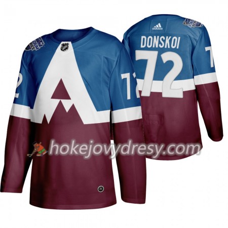 Pánské Hokejový Dres Colorado Avalanche Joonas Donskoi 72 Adidas 2020 Stadium Series Authentic